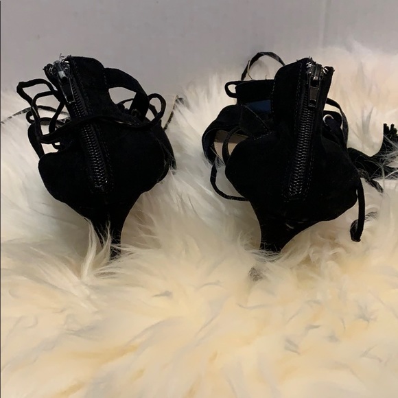 Lace up high heels size 9 - Picture 2 of 5